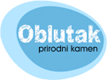 Oblutak-ukrasni kamen Logo